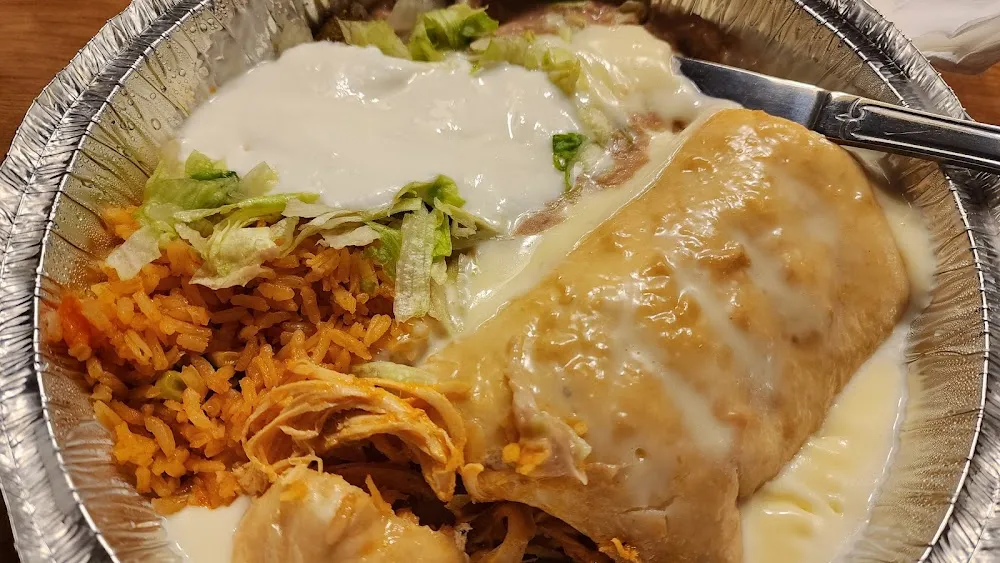 Chicken Chimichanga Dinner